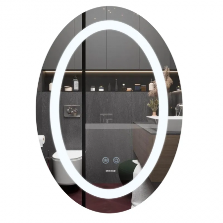 Дзеркало PLAIN MV03-500x700 з Led Touch, Anti-fog, димером, регулятором яскравості (MI6664)